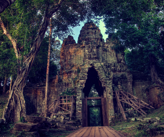 The West Gate of Angkor Thom