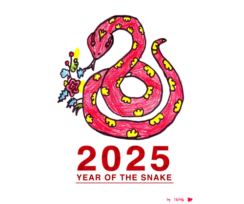 Year of the Snake header graphic